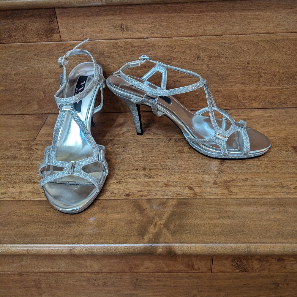 Women's Shimmery High Heels